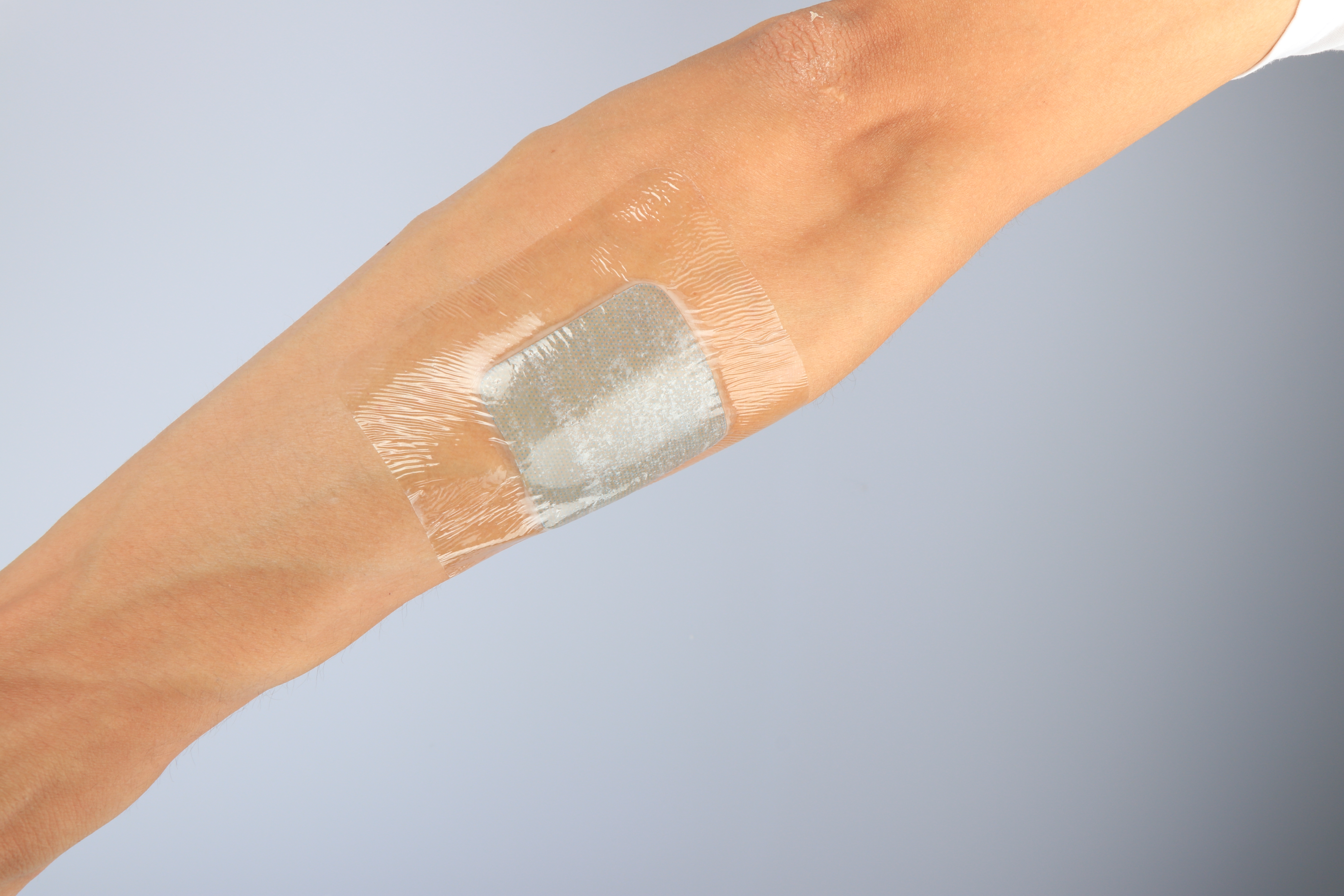 Steriel absorberend medisch hydrogelverband voor tepels